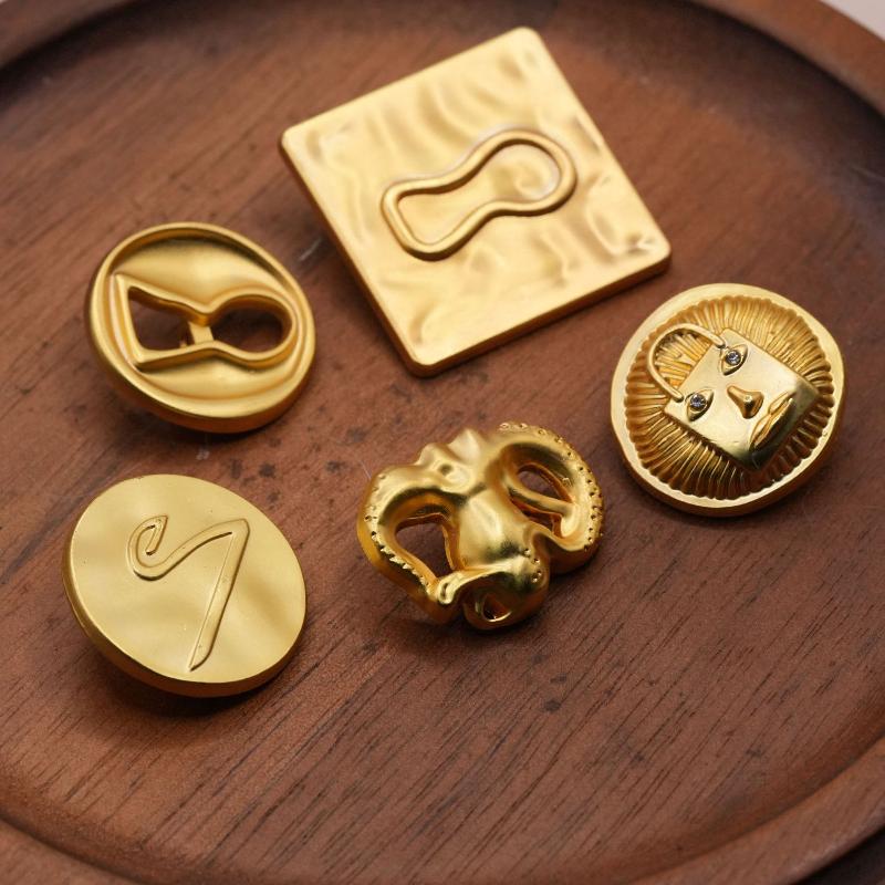 Kancing Logam Vintage Berbentu - Embellish Craft ulasan dan harga