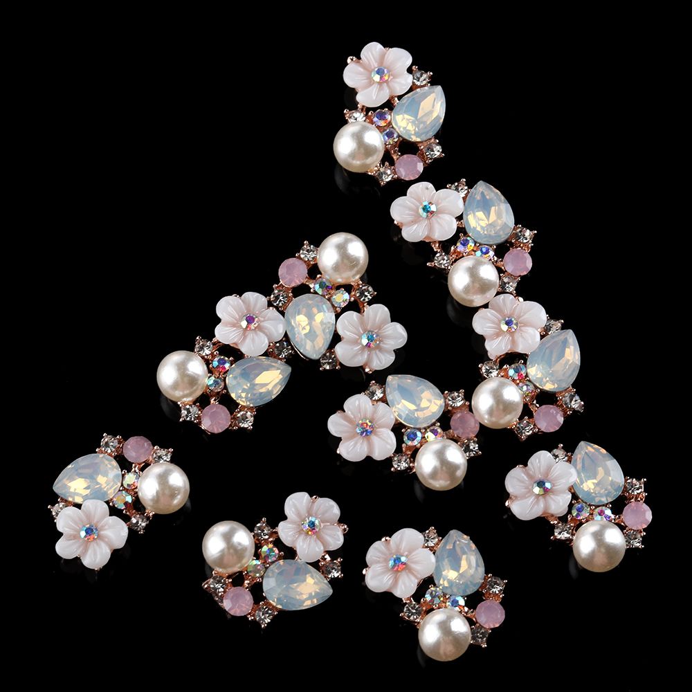 10PCS Aksesoris Jahit Pakaian  - Sew On Rhinestone ulasan dan harga