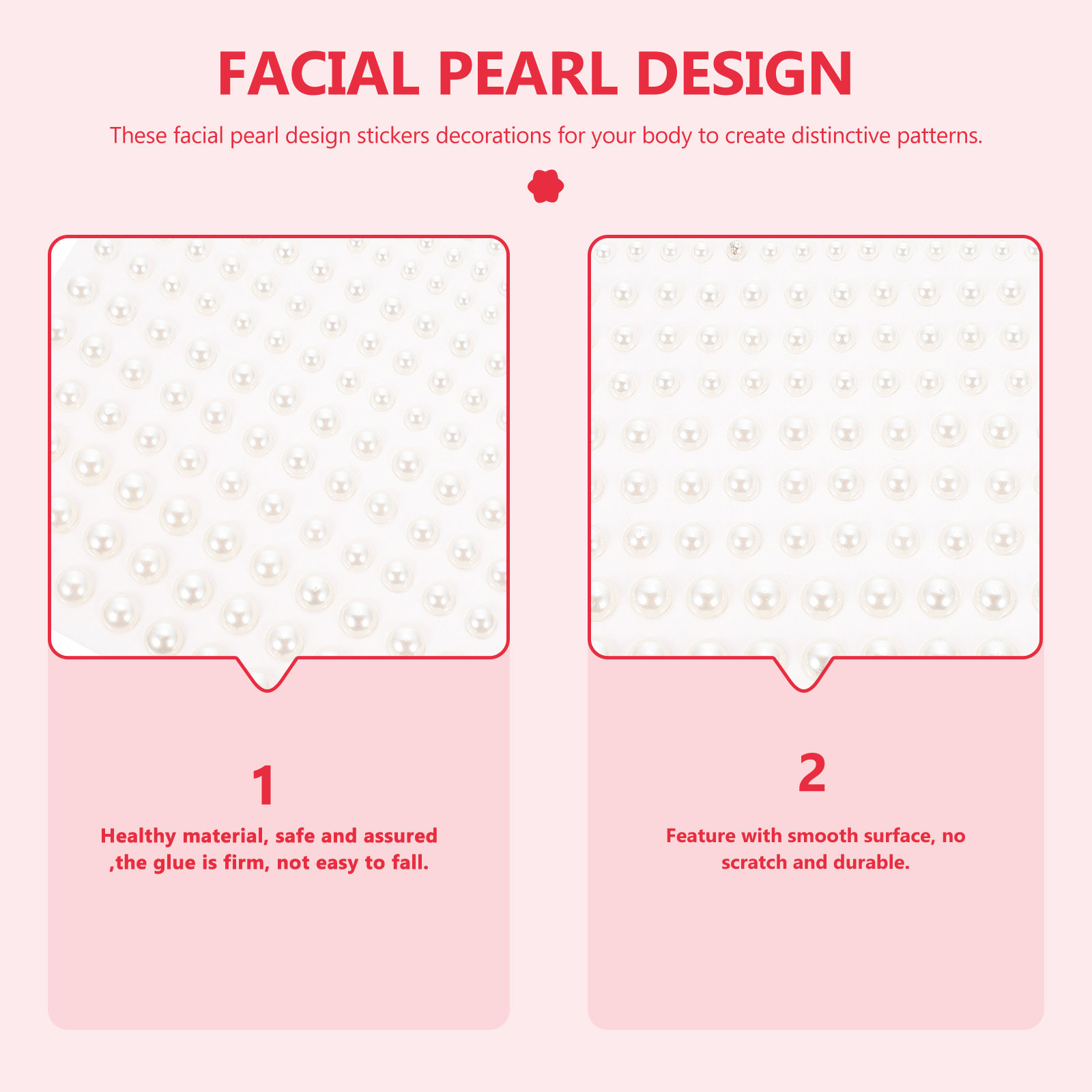 5 buah stiker mutiara untuk wa - Embellish Craft ulasan dan harga