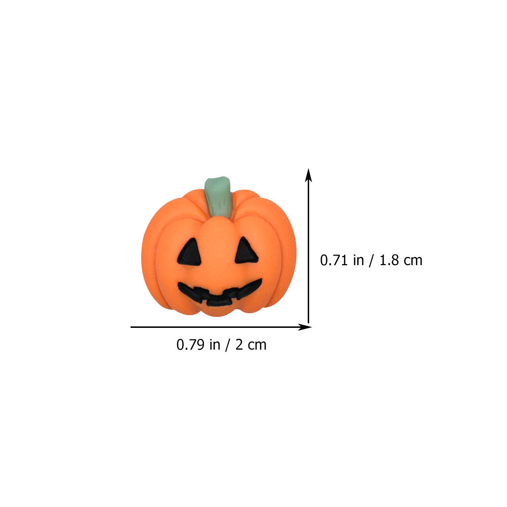 20 buah hiasan labu Halloween  - Embellish Craft ulasan dan harga
